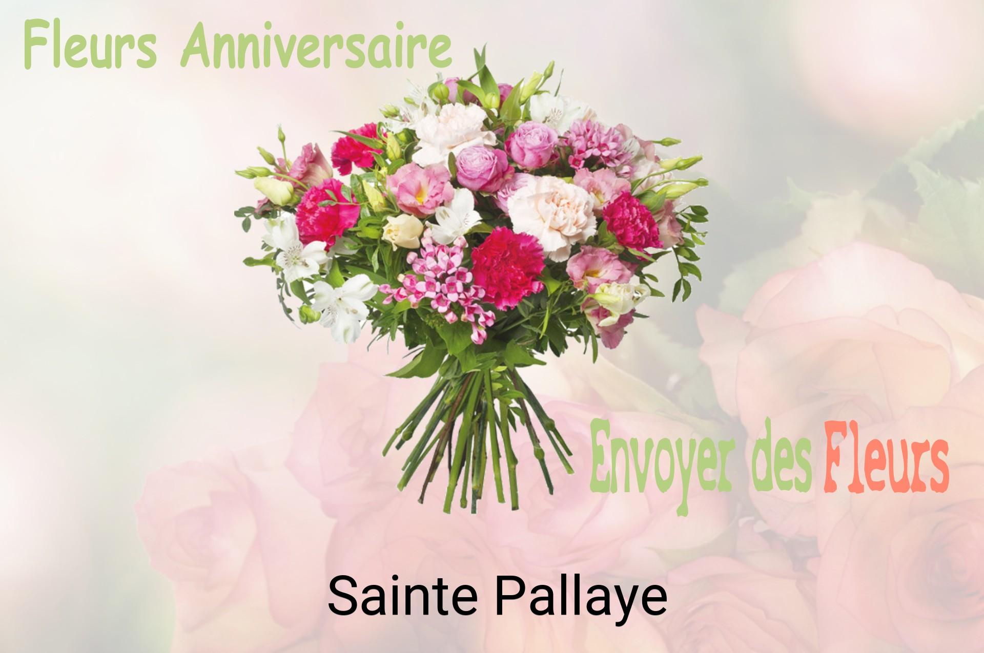 Bouquet de fleurs d’anniversaire livré à Sainte-Pallaye